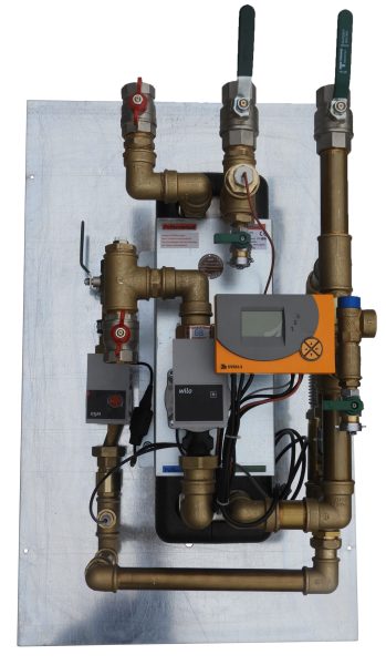 Elektronisch gesteuertes Wärmepumpen - Frischwassermodul